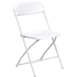 White Folding Chair White Folding Chair