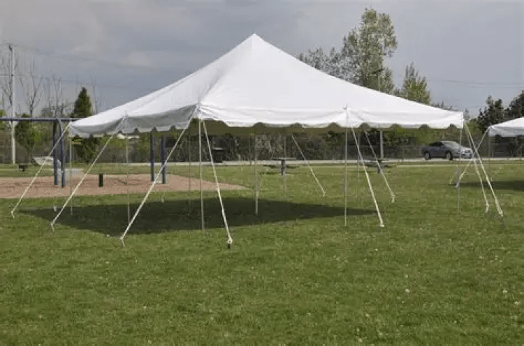 20x20 Party Pole Tent 20x20 Party Pole Tent